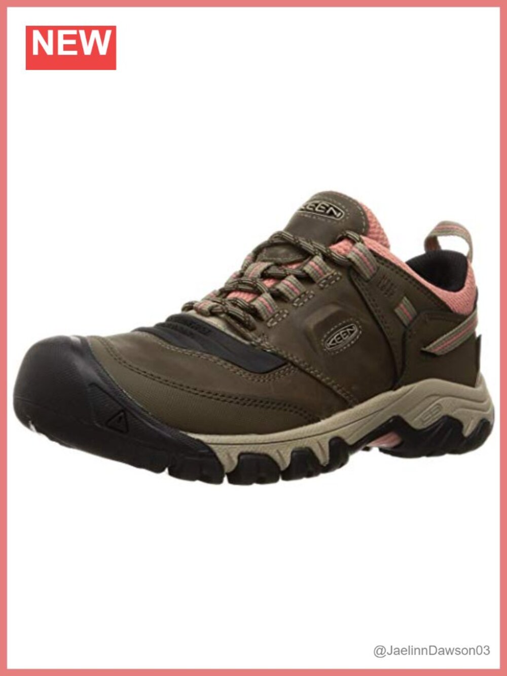 KEEN Waterproof Hiking Boots Low Height Women's Outdoor Trail